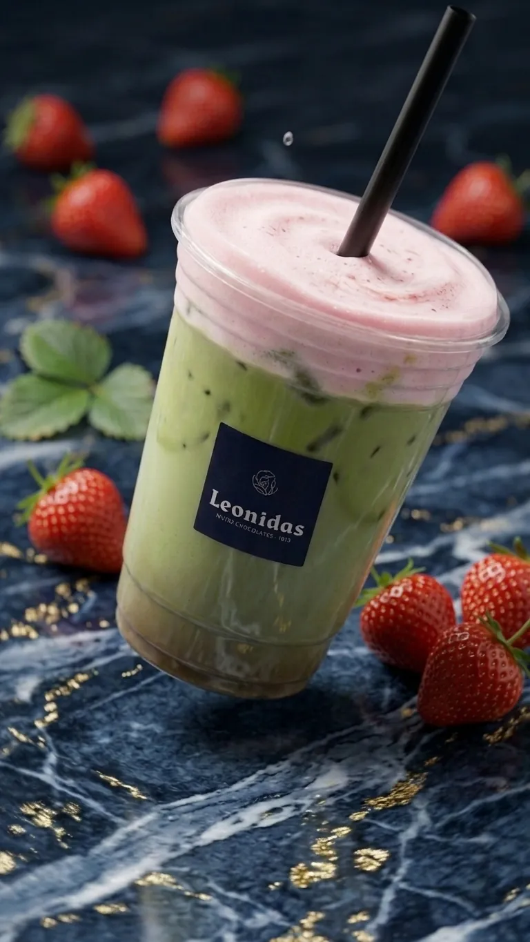 Strawberry Cream Matcha