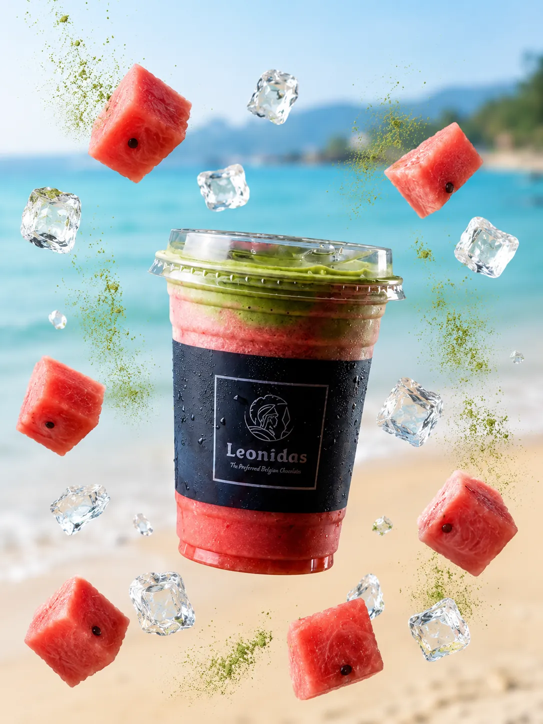 Watermelon Matcha Fusion