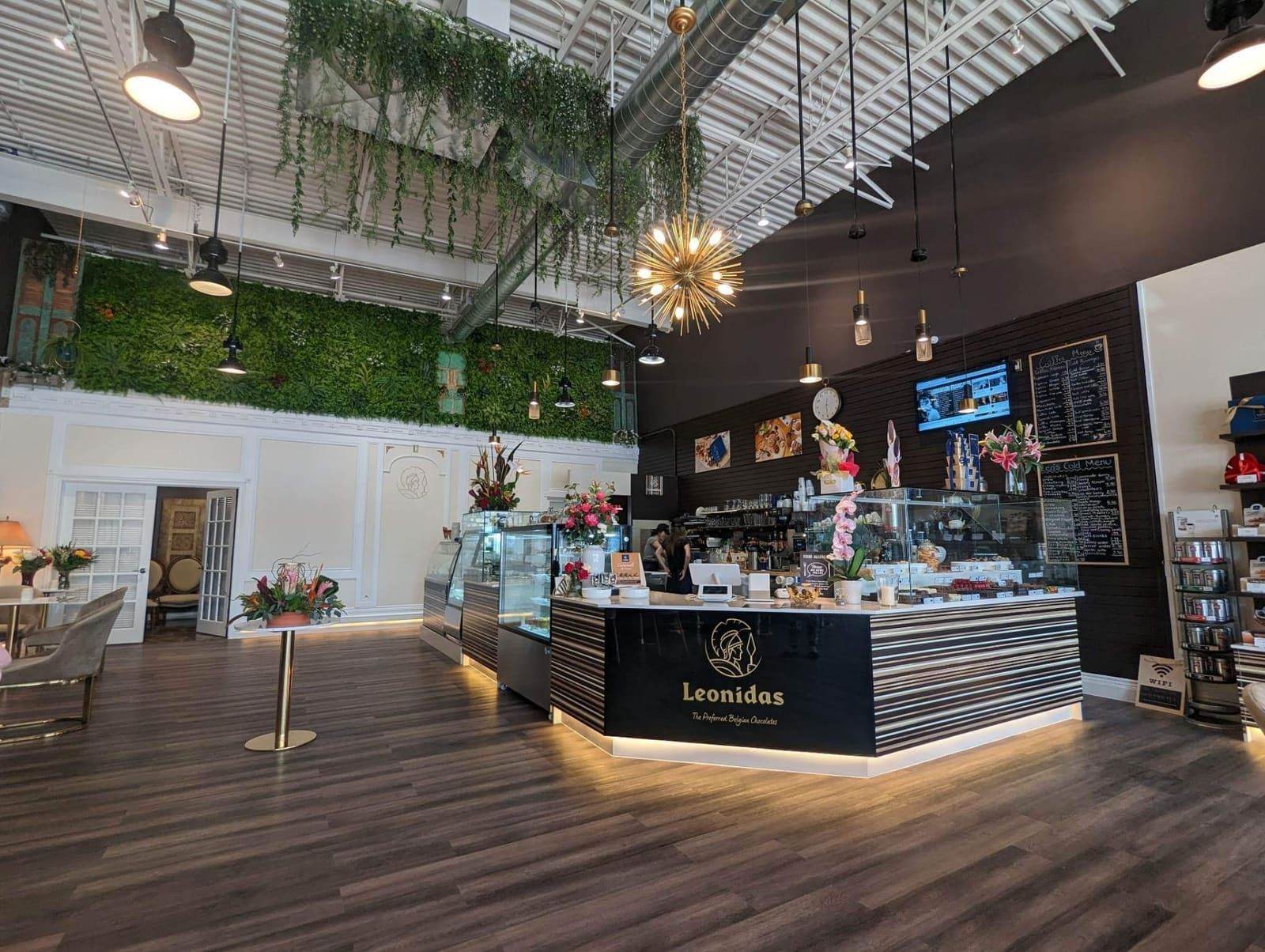 Leonidas Cafe luxury interior