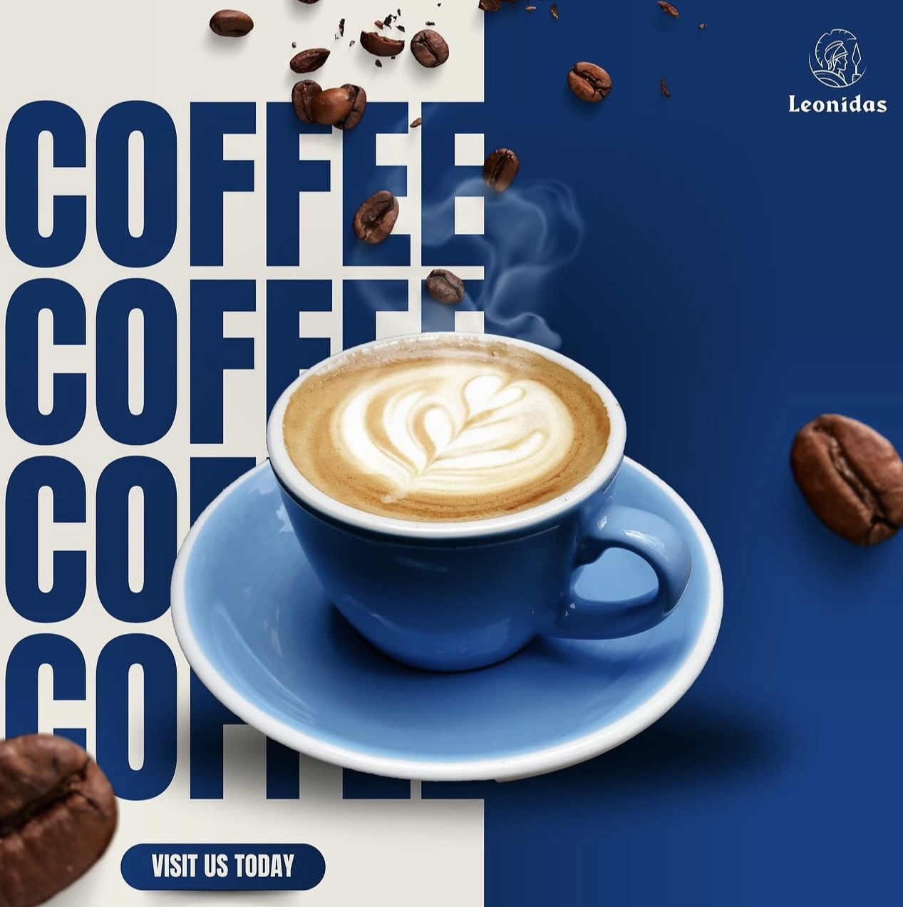 Coffee promotional ad